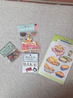 Kitchen/Baking Junk Journaling Stickers